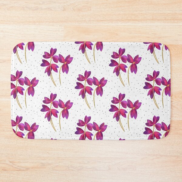 Item preview, Oxalis Purple Clover Shamrock Flower designed and sold by Michelebuttons.