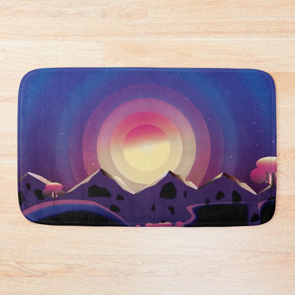 Item preview, Night Sky Glow landscape by Justin Cobb designed and sold by Justin Cobb.