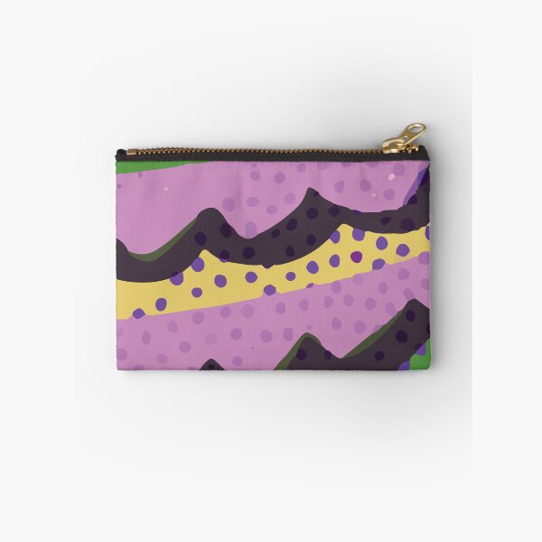 Item preview, Bold Illustrative Abstract Background Design in Purple Yellow Green Combination GC-115-6 designed and sold by GraphicCharms.