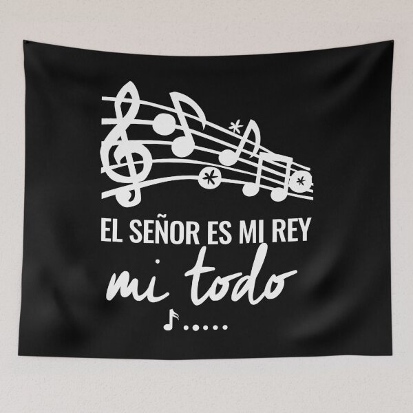 Item preview, El Señor es mi Rey, mi todo (Blanco) designed and sold by elmerdante.