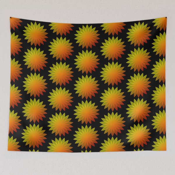 Item preview, Floral Design yellow to red designed and sold by DarkOrange.