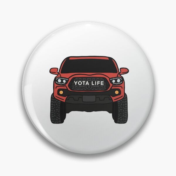 Item preview, Red Toyota Tacoma  designed and sold by SamHord.