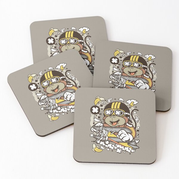 Item preview, Monkey flying airplane designed and sold by Nickelparis.