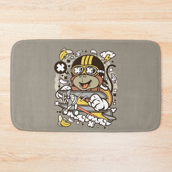 Item preview, Monkey flying airplane designed and sold by Nickelparis.