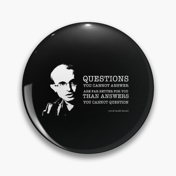 Item preview, Yuval Noah Harari quote designed and sold by Melisa  Redondo.