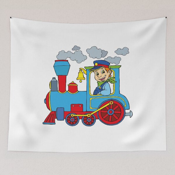 Item preview, Steam Engine Toddler Locomotive designed and sold by samshirts.