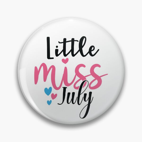 Item preview, Little Miss July designed and sold by BohemianAtlas.
