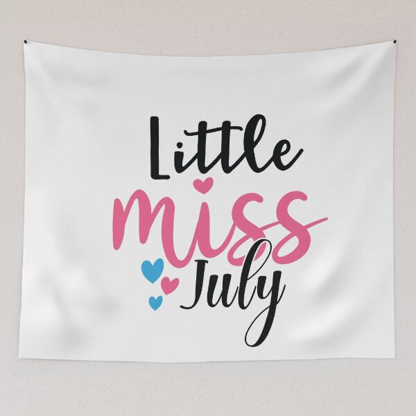 Item preview, Little Miss July designed and sold by BohemianAtlas.