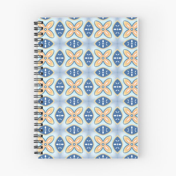 Item preview, Tiles blue and orange designed and sold by trajeado14.