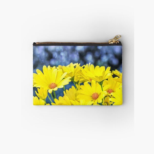 Artikelvorschau, Nahaufnahme der wunderschönen gelben Osteospermum-Blüten im Frühling entworfen und verkauft von Grégory DUBUS.