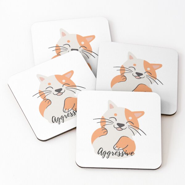 Item preview, Aggressive Kitty Cat designed and sold by lolora.