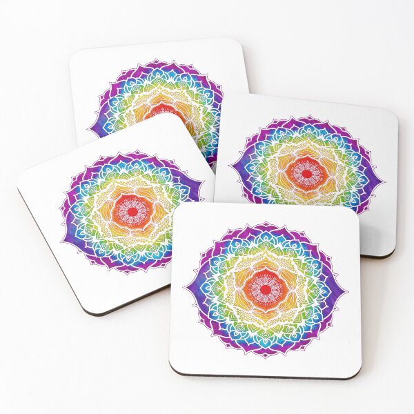 Item preview, 7 Chakra Mandala Design - WOWB Watercolor  designed and sold by serenaking.