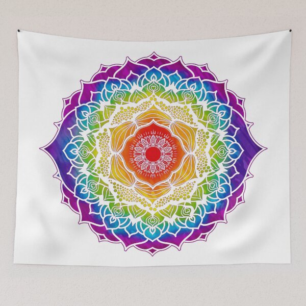 Item preview, 7 Chakra Mandala Design - WOWB Watercolor  designed and sold by serenaking.