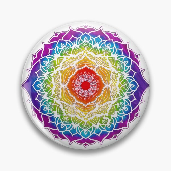 Item preview, 7 Chakra Mandala Design - WOWB Watercolor  designed and sold by serenaking.