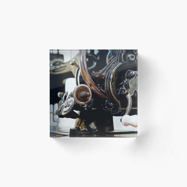 The Machine X Acrylic Block