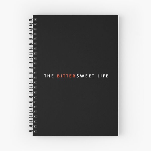 Item preview, "The Bittersweet Life" Podcast Text Logo designed and sold by The Bittersweet Life Podcast.