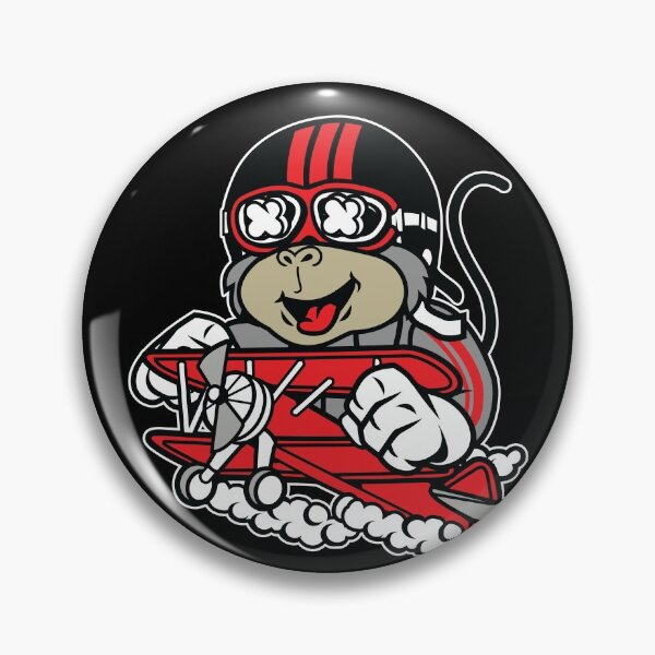 Item preview, Red Baron Monkey designed and sold by Nickelparis.