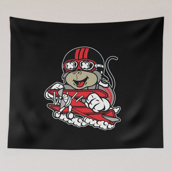 Item preview, Red Baron Monkey designed and sold by Nickelparis.