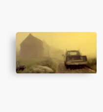 First run of the day, Monhegan Island Maine Canvas Print