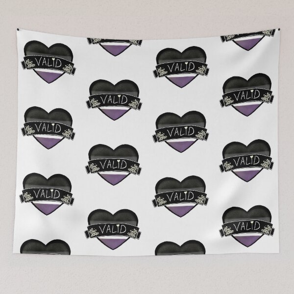 Item preview, Valid - Ace Pride Heart designed and sold by ArtzDeeva.