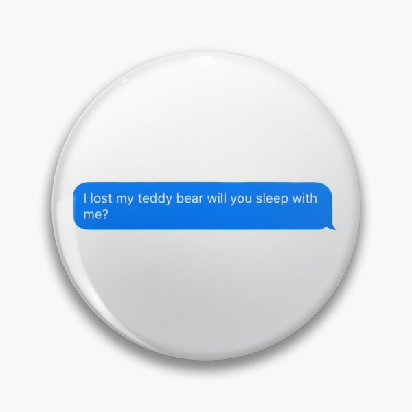 Item preview, I lost my teddy bear will you sleep with me? text designed and sold by Annika Koster.