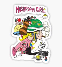 Pilz-Mädchen Sticker