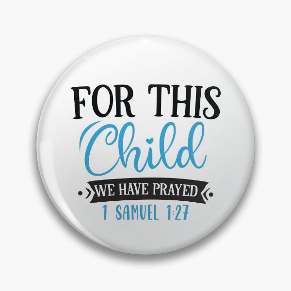 Item preview, For This Child  We Have Prayed designed and sold by BohemianAtlas.