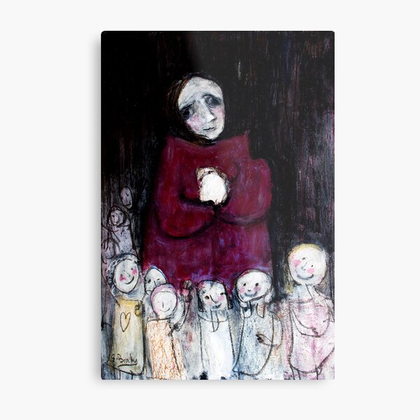 katies real imaginary children Metal Print