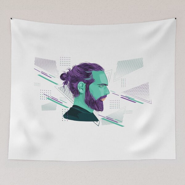 Item preview, Modern illustration of man depicting youth power and energy  designed and sold by Omtatsat.