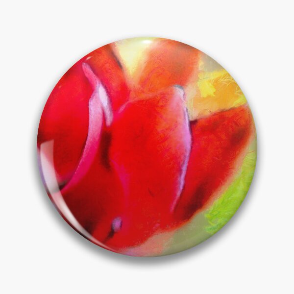 Item preview, Cyclamen in Red  designed and sold by FOLK ART FUSION by heidiannemorris.