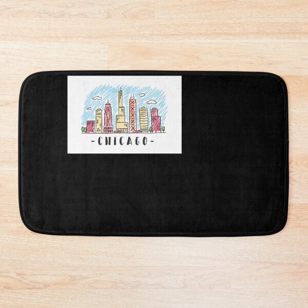 Item preview, Chicago USA Skyline designed and sold by DavinciStore21.