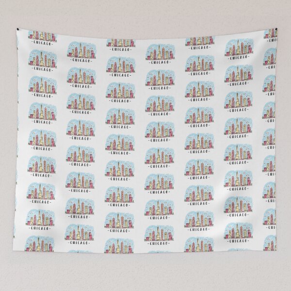 Item preview, Chicago USA Skyline designed and sold by DavinciStore21.