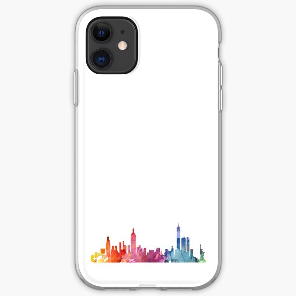 New York Colourful Skyline 2 iPhone Soft Case