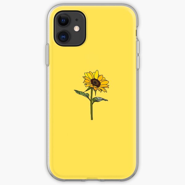 Little Aesthetic Sunflower iPhone Soft Case