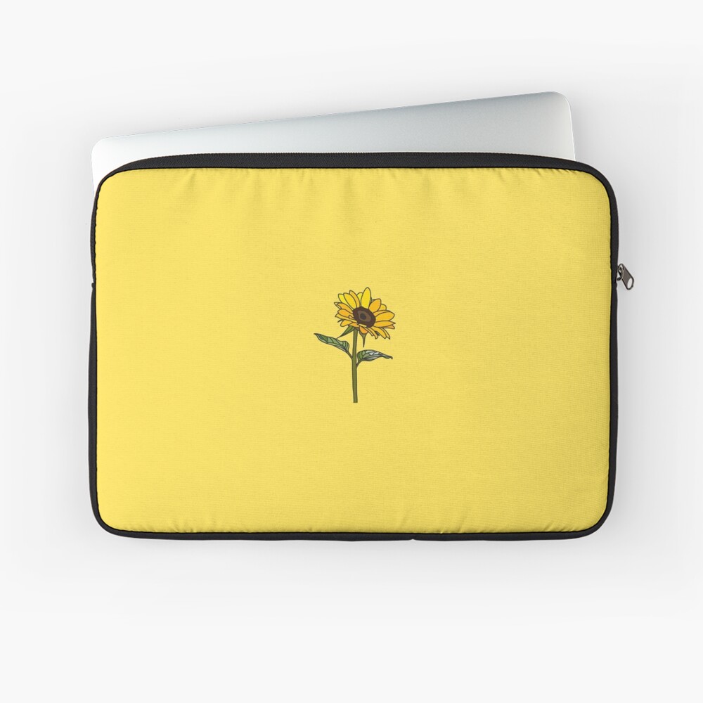 Little Aesthetic Sunflower Laptop Sleeve