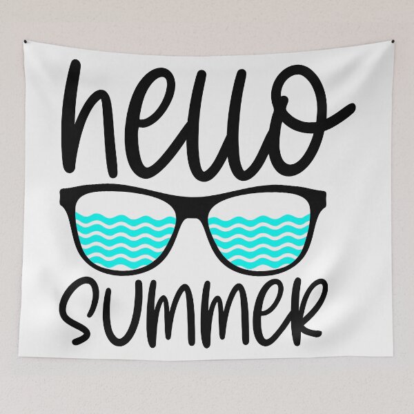 Item preview, Hello summer designed and sold by purpleblobart.