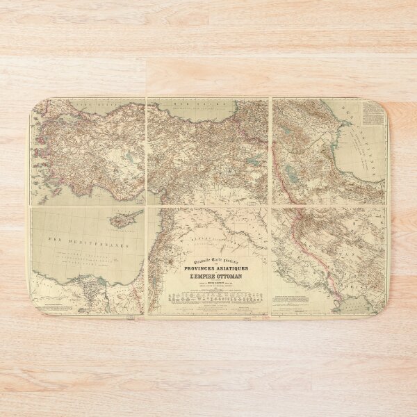 Item preview, Middle East (Ottoman Empire) Map (1884) designed and sold by allhistory.