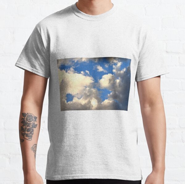 Blue Sky With Wispy Clouds T-Shirts | Redbubble