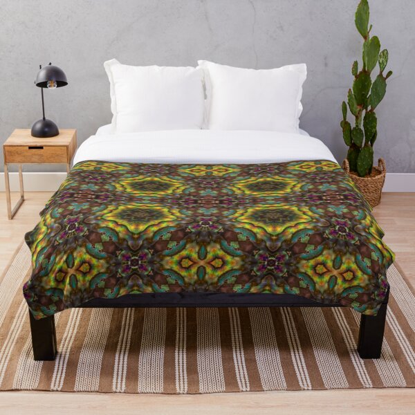 Item preview, Abalone shell with a geometric kaleidoscopic design designed and sold by Mamapachita.