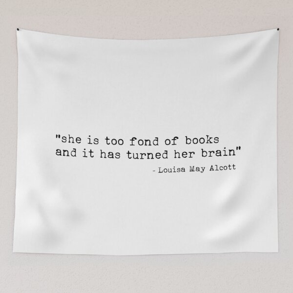 Item preview, She is too fond of books and it has turned her brain designed and sold by TheLemonBox.
