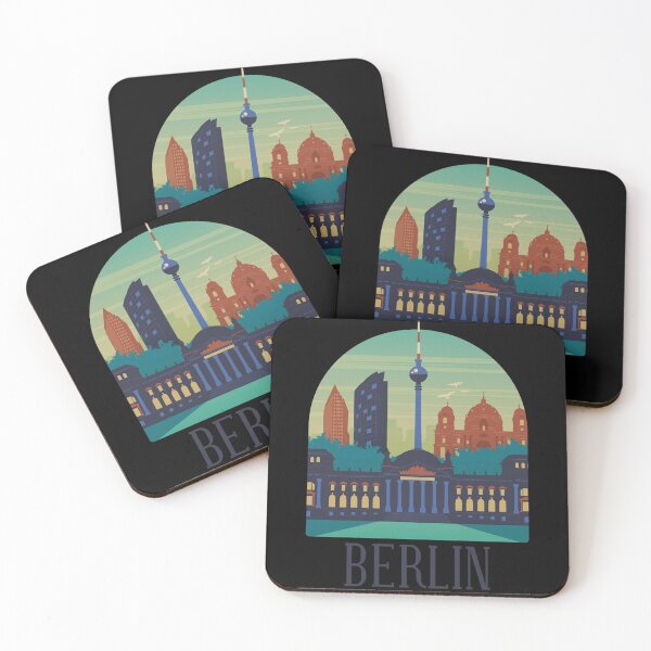 Item preview, Berlin City Skyline designed and sold by DavinciStore21.