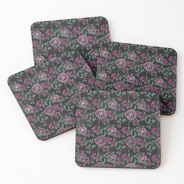 Item preview, Chinese Dragons Eastern Garden Gold Floral Pattern designed and sold by digitalvintage.