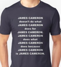 james cameron t shirt