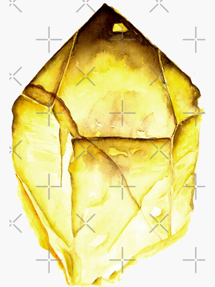 Watercolor Citrine – November Birthstone