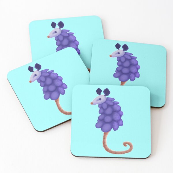 Item preview, purple opossum designed and sold by rainetherabbit.