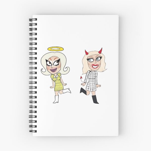 Item preview, Trixie and Katya, Angel and Devil designed and sold by chickaroo1.