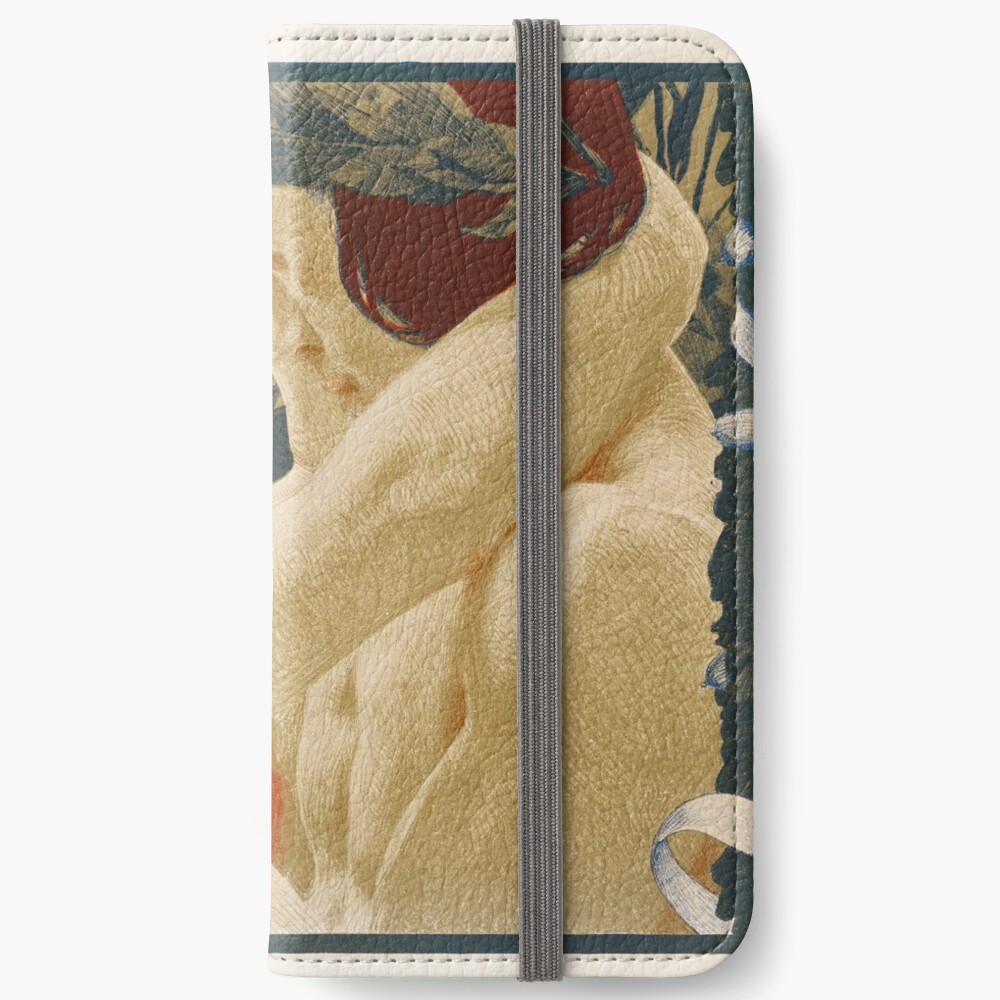 Enigma (L'Estampe Moderne) by Henri Bellery-Desfontaines, 1898 iPhone Wallet