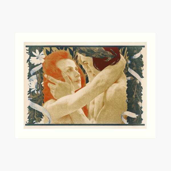 Enigma (L'Estampe Moderne) by Henri Bellery-Desfontaines, 1898 Art Print