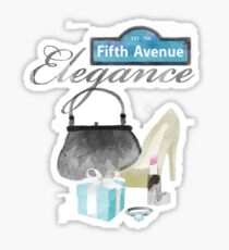 5th Avenue Elegance Sticker