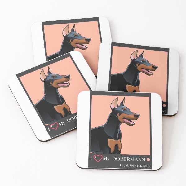 Item preview, I Love My Dobermann designed and sold by Alladin7.